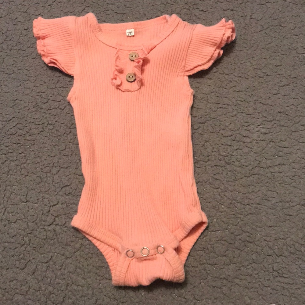 Newborn Ruffle Onsie